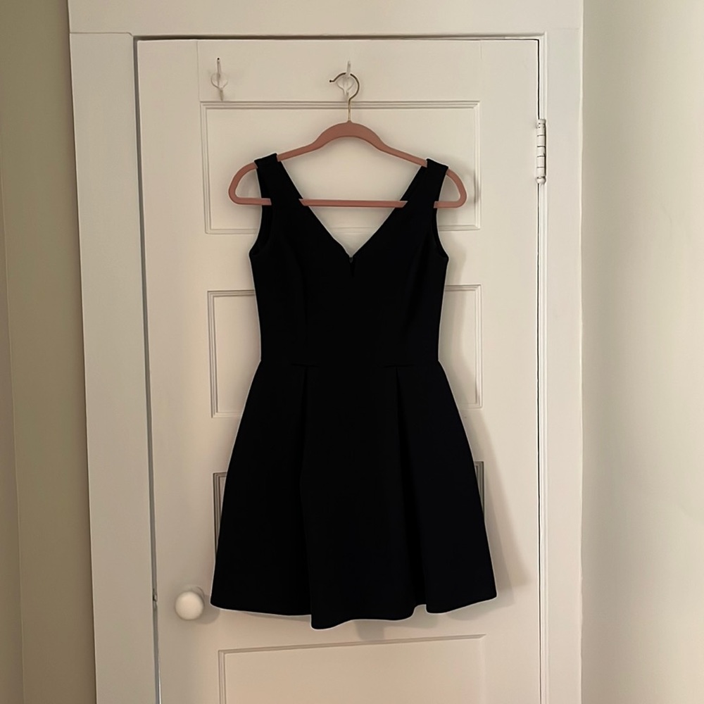 Anthropologie Navy Blue Mini Dress